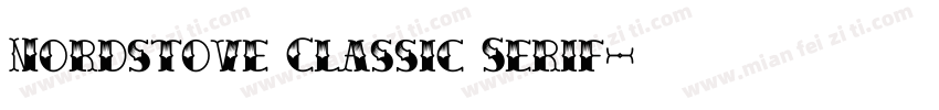 Nordstove Classic Serif字体转换